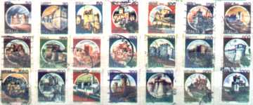 Briefmarkensatz - Italien - Burgen und Schlösser